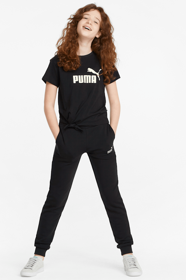 Girls hot sale puma sweatpants